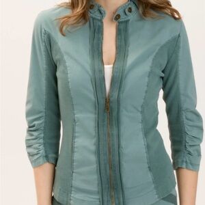 XCVI Wearables Women's Teal Jacket size M